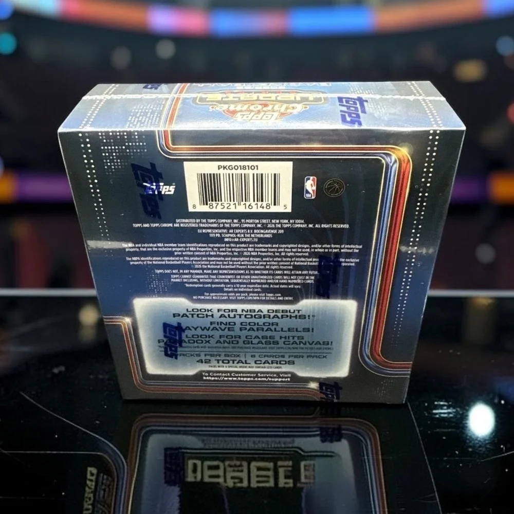 2025-26 TOPPS CHROME UPDATE Basketball MEGA BOX NBA SEALED | IN HAND